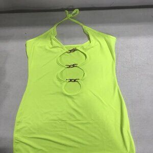 NEW Womens Sexy Neon Mini sz Medium